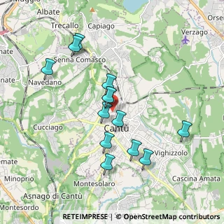 Mappa Via A. Saffi, 22063 Cantù CO, Italia (1.70462)