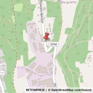 Mappa Via A. Manzoni,  49, 22040 Alzate Brianza, Como (Lombardia)