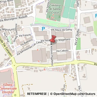 Mappa Via Antonio Pigafetta, 14/16, 36061 Bassano del Grappa, Vicenza (Veneto)