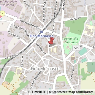 Mappa Via Trieste, 1, 22073 Fino Mornasco, Como (Lombardia)