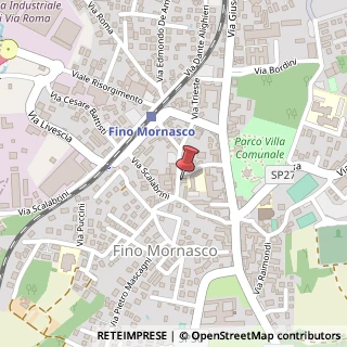 Mappa Via Trieste, 2, 22073 Fino Mornasco, Como (Lombardia)