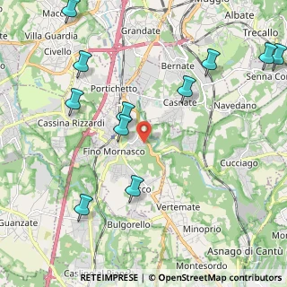 Mappa Via Giotto, 22073 Fino Mornasco CO, Italia (2.59636)