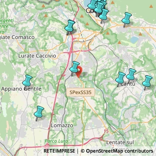 Mappa Via Giotto, 22073 Fino Mornasco CO, Italia (6.326)