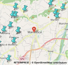 Mappa Via Stazione, 36063 Marostica VI, Italia (3.24706)