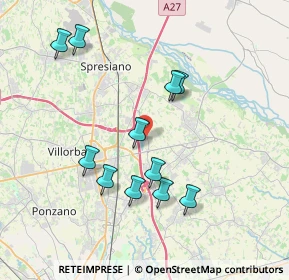 Mappa Unnamed Road, 31020 Villorba TV, Italia (3.65182)