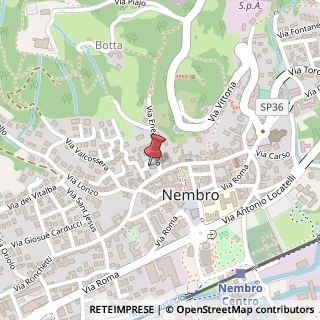 Mappa Via garibaldi giuseppe 4, 24027 Nembro, Bergamo (Lombardia)