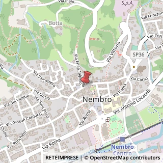 Mappa Via Garibaldi Giuseppe, 17, 24027 Nembro, Bergamo (Lombardia)