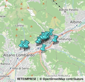 Mappa Via E. Talpino, 24027 Nembro BG, Italia (0.85647)