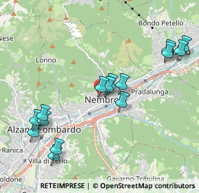 Mappa Via E. Talpino, 24027 Nembro BG, Italia (2.17133)