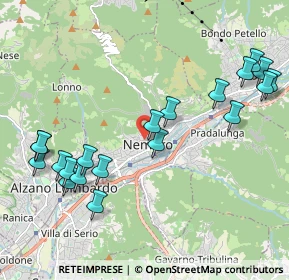 Mappa Via E. Talpino, 24027 Nembro BG, Italia (2.3555)