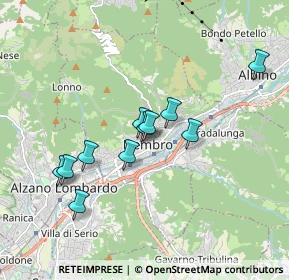 Mappa Via E. Talpino, 24027 Nembro BG, Italia (1.49091)