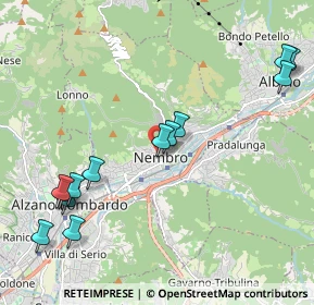 Mappa Via E. Talpino, 24027 Nembro BG, Italia (2.39077)