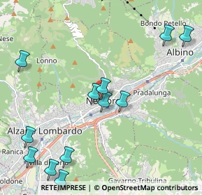 Mappa Via E. Talpino, 24027 Nembro BG, Italia (2.535)