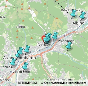 Mappa Via E. Talpino, 24027 Nembro BG, Italia (1.90308)