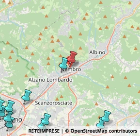 Mappa Via E. Talpino, 24027 Nembro BG, Italia (7.12083)