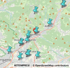 Mappa Via E. Talpino, 24027 Nembro BG, Italia (4.86643)