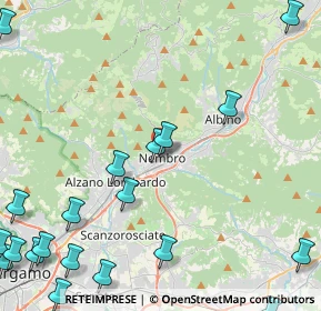 Mappa Via E. Talpino, 24027 Nembro BG, Italia (6.7195)