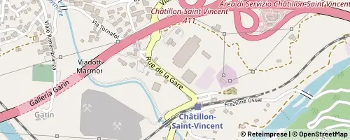 Mappa Châtillon