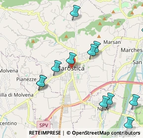 Mappa Via Daniele Manin, 36063 Marostica VI, Italia (2.4075)