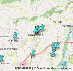 Mappa Via Daniele Manin, 36063 Marostica VI, Italia (2.32667)