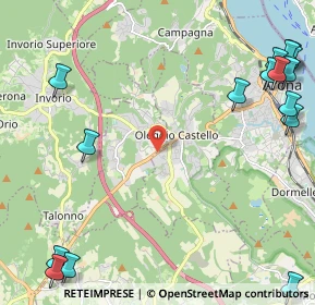 Mappa 30 Via Monterosa, 28040 Paruzzaro NO, Italia (3.38188)