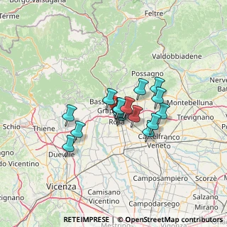 Mappa CC 'IL GRIFONE, 36061 Bassano del Grappa VI, Italia (9.23438)
