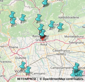 Mappa Centro Commerciale Il Grifone, 36061 Bassano del Grappa VI, Italia (21.8465)