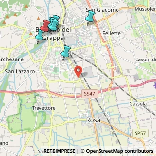 Mappa Centro Commerciale Il Grifone, 36061 Bassano del Grappa VI, Italia (3.09909)