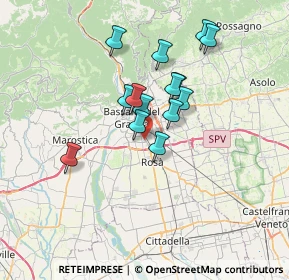 Mappa Centro Commerciale Il Grifone, 36061 Bassano del Grappa VI, Italia (5.47)