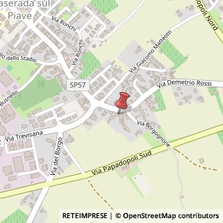 Mappa Via Demetrio Rossi, 50, 31052 Maserada sul Piave, Treviso (Veneto)