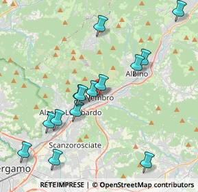 Mappa Via Moscheni, 24027 Nembro BG, Italia (4.20286)