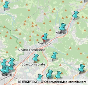 Mappa Via Moscheni, 24027 Nembro BG, Italia (6.8065)