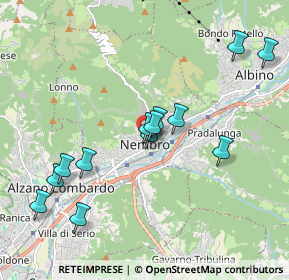 Mappa Via Moscheni, 24027 Nembro BG, Italia (1.89231)