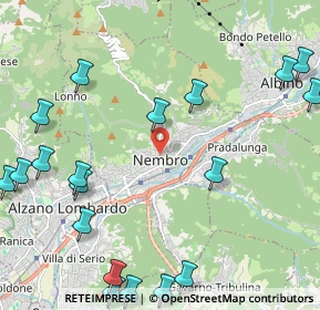 Mappa Via Moscheni, 24027 Nembro BG, Italia (3.0035)