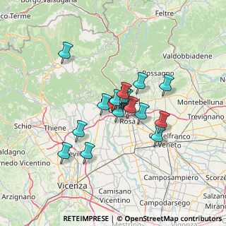 Mappa Via Sant'Andrea, 36061 Bassano del Grappa VI, Italia (10.07)