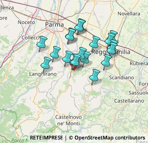 Mappa Via Mario Grisendi, 42020 San Polo d'Enza RE, Italia (11.05526)