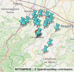 Mappa Strada Terra Amara, 43013 Langhirano PR, Italia (11.517)