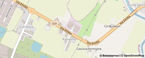 Mappa Modena