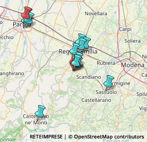 Mappa Via Don Luigi Sturzo, 42020 Albinea RE, Italia (13.57786)