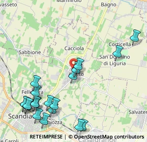 Mappa Via Don Amorotti, 42019 Arceto RE, Italia (2.703)