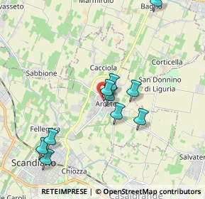 Mappa Via Don Amorotti, 42019 Arceto RE, Italia (2.08909)