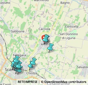 Mappa Via Don Amorotti, 42019 Arceto RE, Italia (2.79571)