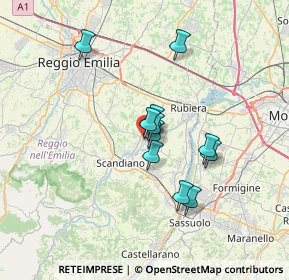 Mappa Via Don Amorotti, 42019 Arceto RE, Italia (5.30818)