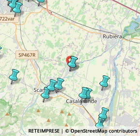 Mappa Via Don Amorotti, 42019 Arceto RE, Italia (6.3715)