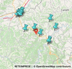 Mappa Via Berria, 12050 Borgomale CN, Italia (8.285)