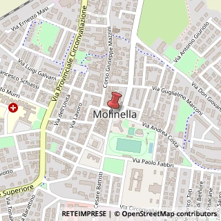Mappa Piazza Anselmo Martoni, 20, 40062 Molinella, Bologna (Emilia Romagna)