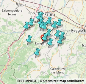 Mappa Via Julia, 43013 Langhirano PR, Italia (10.2545)