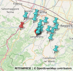 Mappa Via Julia, 43013 Langhirano PR, Italia (9.78056)