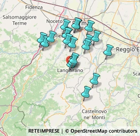Mappa Via Julia, 43013 Langhirano PR, Italia (11.482)