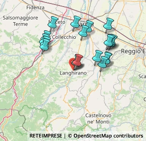 Mappa Via Julia, 43013 Langhirano PR, Italia (13.3985)